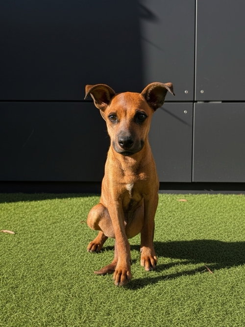 picture of the dog needing adoption