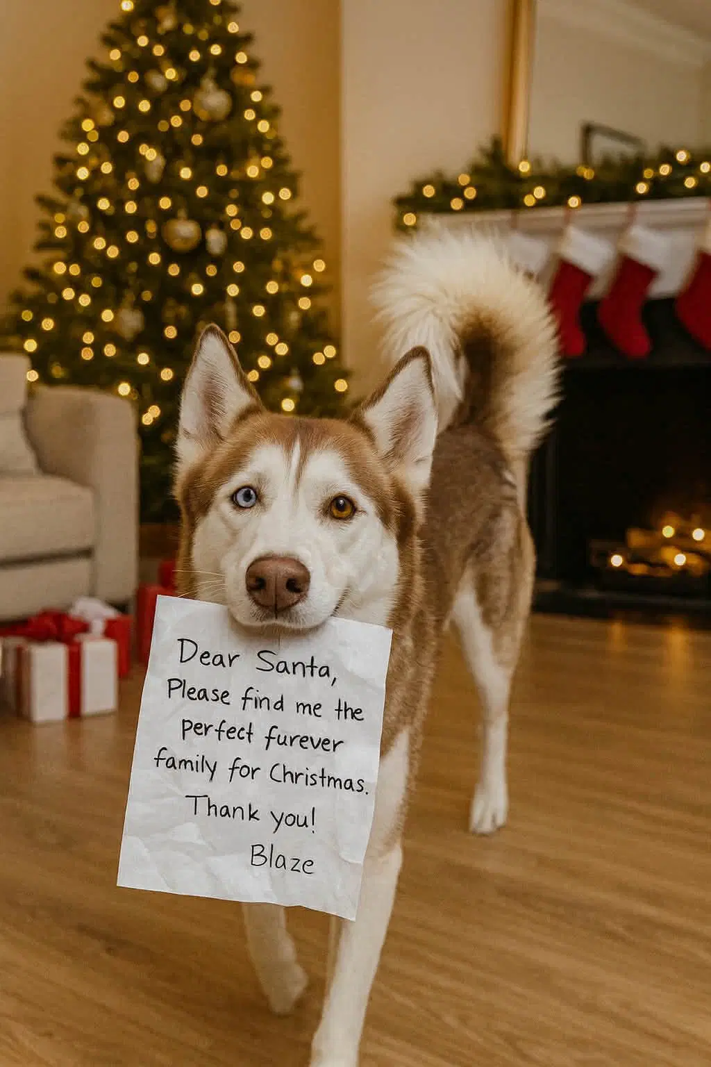Blaze - Siberian Husky