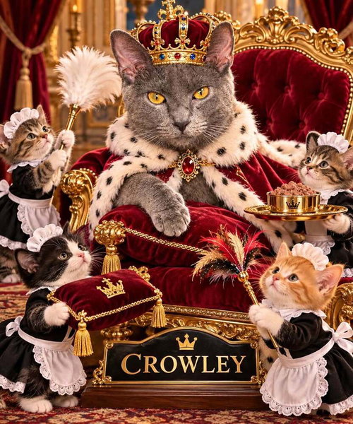 Crowley Valet, a cat for adoption from Randall's Rescues, Inc.