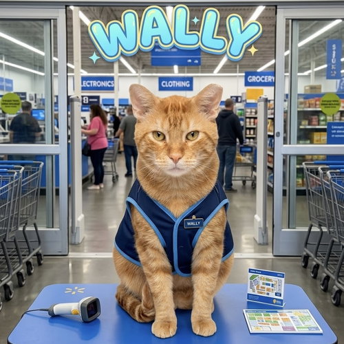 Wally, a cat for adoption from Rebels Rescue Inc.