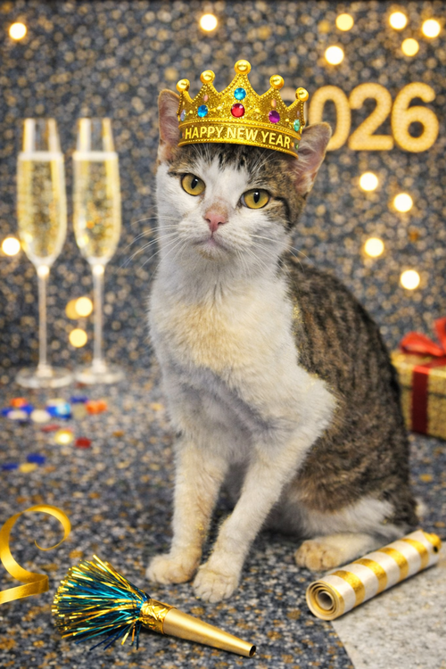 picture of the cat needing adoption