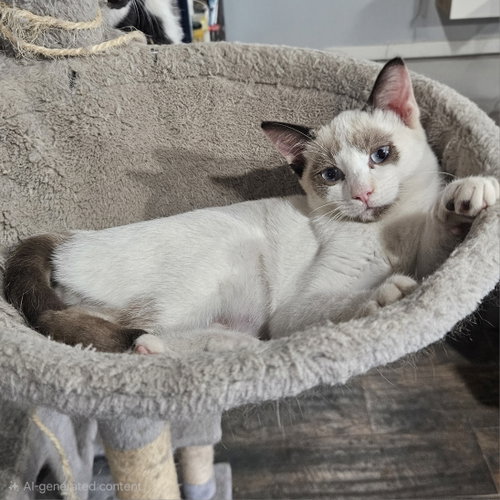 Pearl, an adoptable Snowshoe in No Physical Shelter, AZ