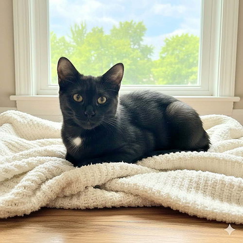 Smudge, an adoptable Domestic Short Hair in Andover, MN
