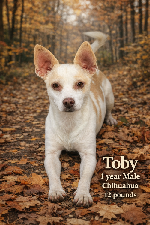TOBY - 1 YEAR OLD MALE CHIHUAHUA, an adoptable Chihuahua in  Mesa, AZ