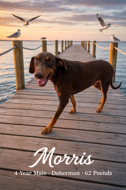 MORRIS  – 4 YEAR MALE DOBERMAN, an adoptable Doberman Pinscher in  Mesa, AZ
