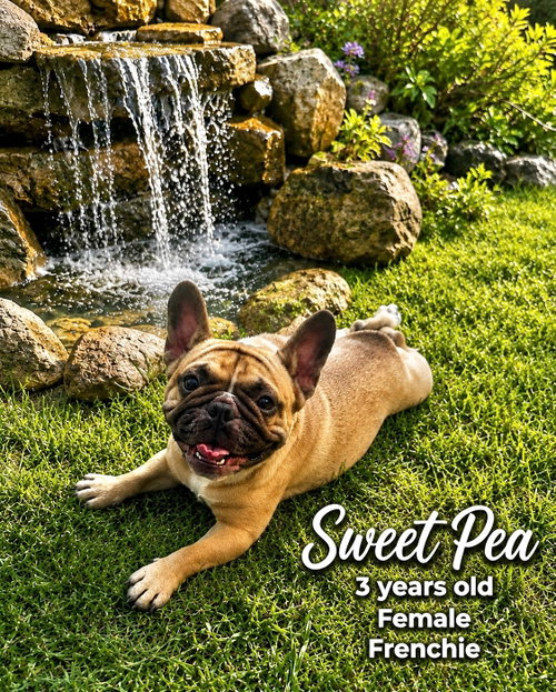 SWEET PEA - 3 YEAR FRENCHIE FEMALE, an adoptable French Bulldog in Mesa, AZ
