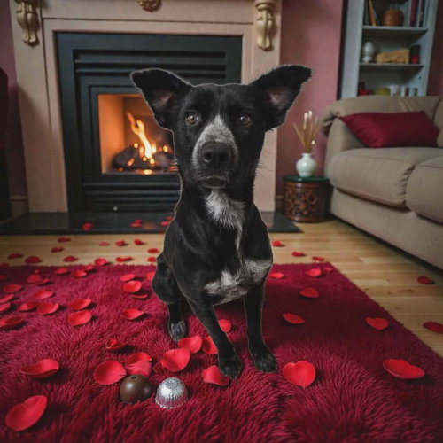 BORDER COLLIE BRATS MOMMA LUNA - Australian Cattle Dog/Blue Heeler / Retriever available for adoption