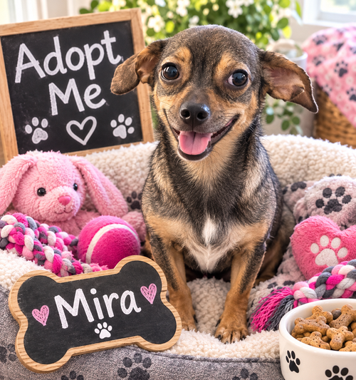 Mira, an adoptable dog