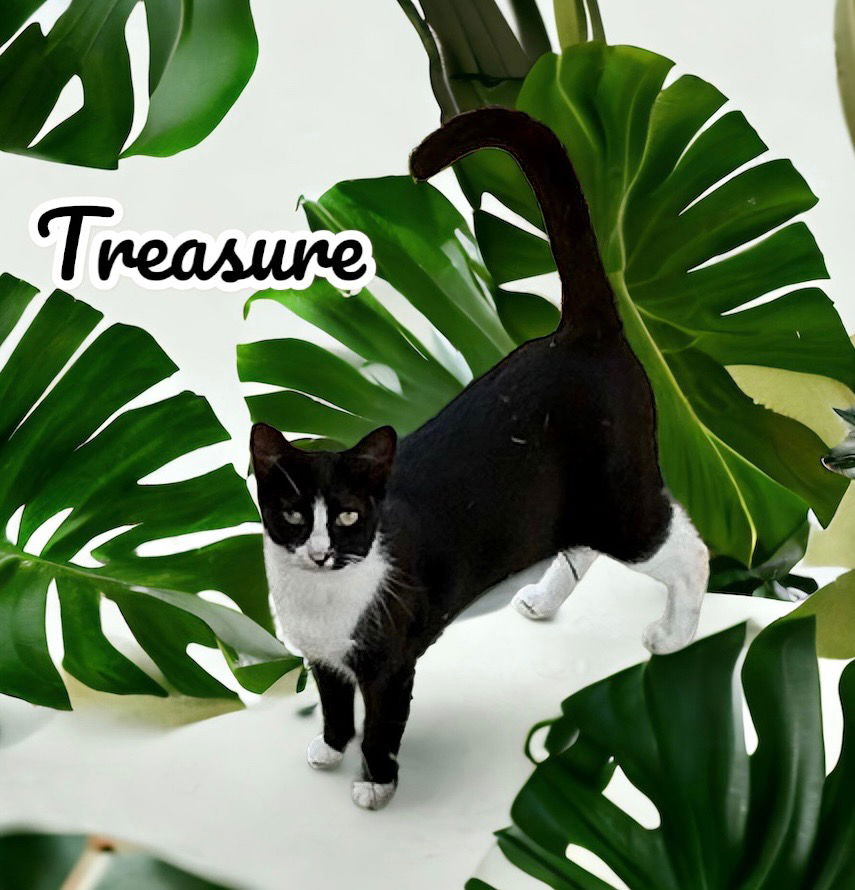 adoptable Cat in Nashville, GA named Treasure