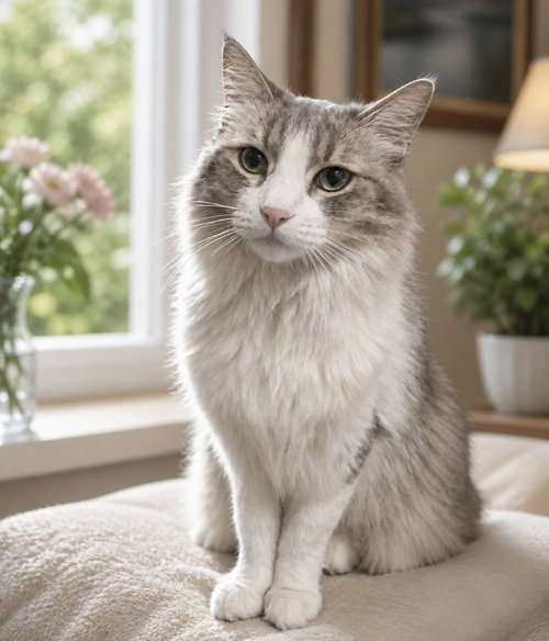 Tommie, an adoptable Domestic Medium Hair in Glendale, AZ