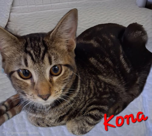 Kona, a cat for adoption from Cat Tail Corner