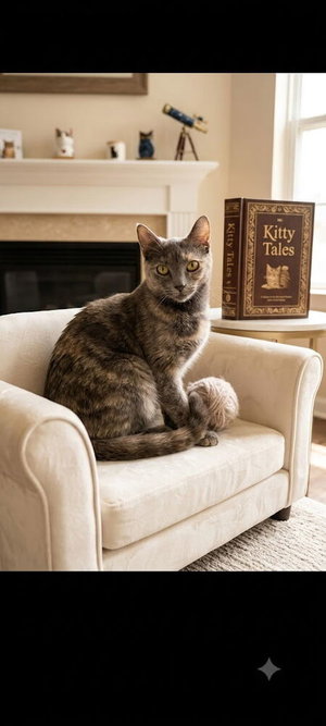 Freya cat, a female kitten up for adoption
