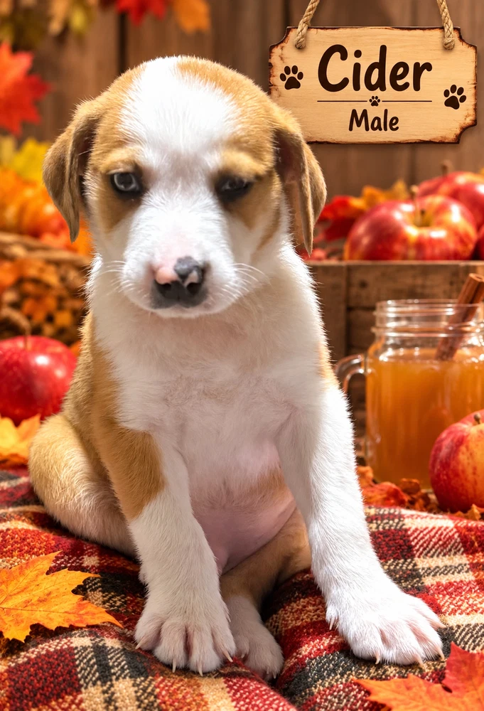Pumpkin Patch Pups  Cider