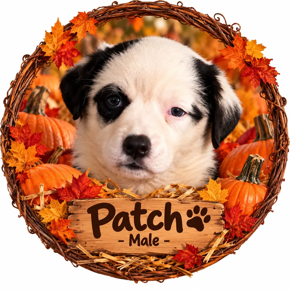 Pumpkin Patch Pups  Patch image 2