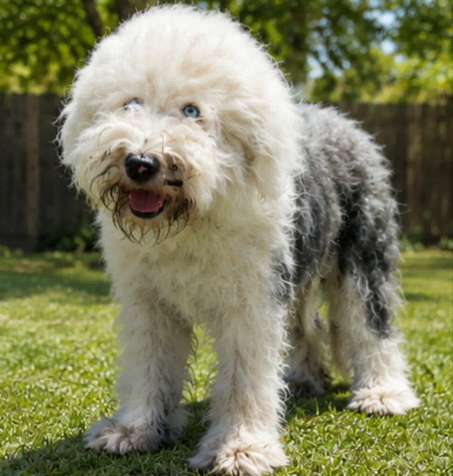 Avalon Ice, an adoptable Sheep Dog in Robbinsdale, MN