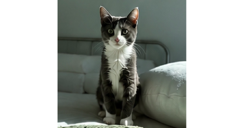 Our Lady Gray, a cat for adoption from A Voice for All Paws, Inc.