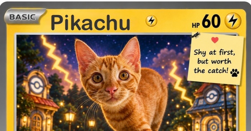 Pikachu, a cat for adoption from A Voice for All Paws, Inc.