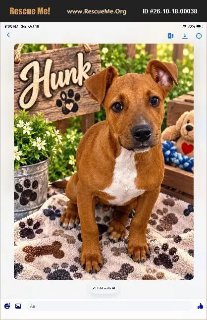 Hunk - American Staffordshire Terrier